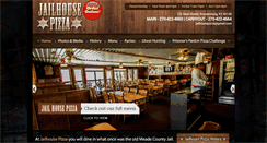 Desktop Screenshot of jailhousepizza.com